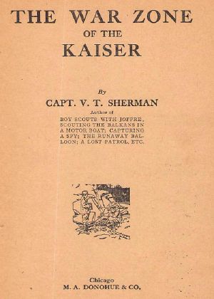 [Gutenberg 60345] • Boy Scouts in the North Sea; Or, the Mystery of "U-13"